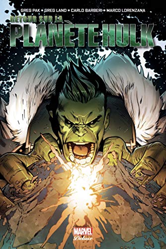 jaquette livre Retour Sur La Planète Hulk