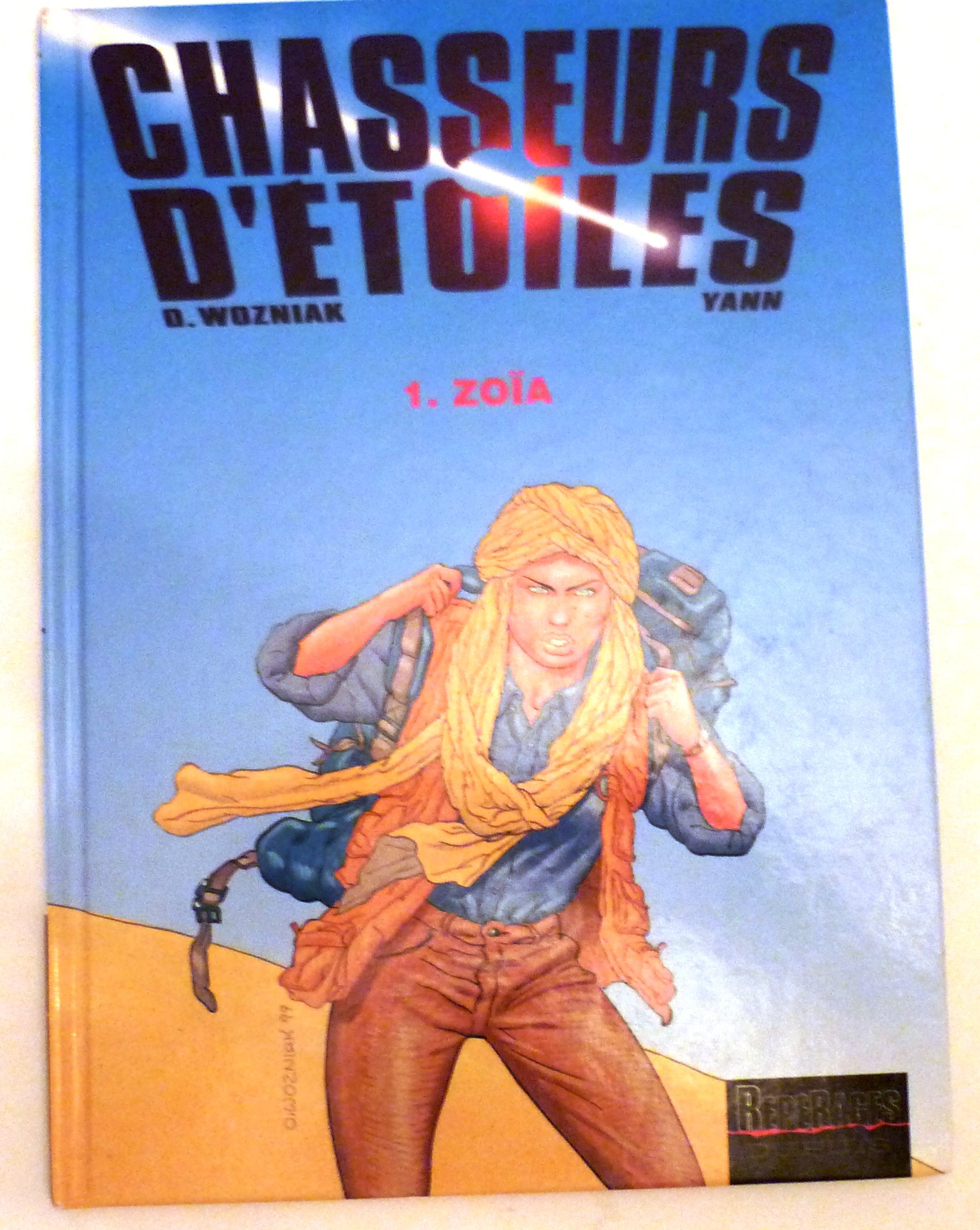 jaquette livre Chasseurs d'étoiles, tome 1 : Zoïa