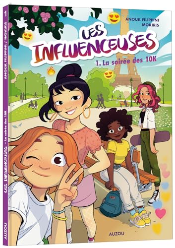 jaquette livre Les Influenceuses Tome 1 - La Soirée Des 10k