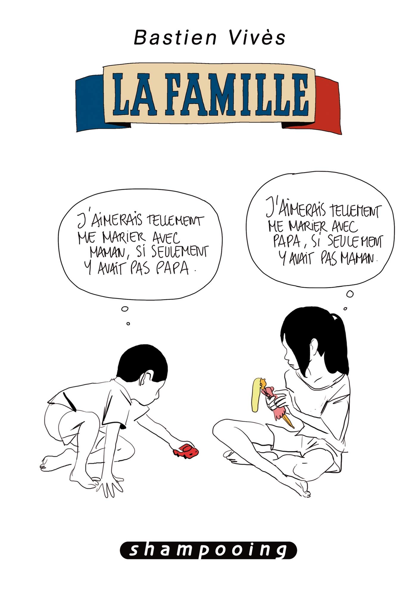 jaquette livre Bastien Vivès T02: La famille