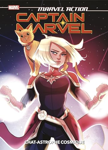 jaquette livre Marvel Action Captain Marvel Tome 1 - Chat-Astrophe Cosmique
