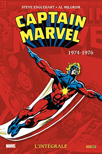 jaquette livre Captain Marvel - L'intégrale - 1974-1976