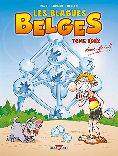 jaquette livre Les Blagues Belges Tome 2 - Tome Deux Fois