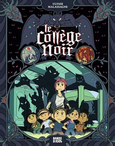 jaquette livre Le Collège Noir Tomes 1 À 3