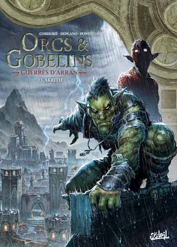 jaquette livre Terres D'arran : Orcs & Gobelins Tome 23 - Akrith