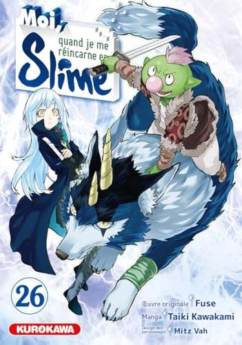 jaquette livre Moi quand je me réincarne en slime - Tome 26