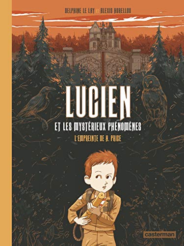 jaquette livre Lucien Et Les Mystérieux Phénomènes Tome 1 - L'empreinte De H. Price