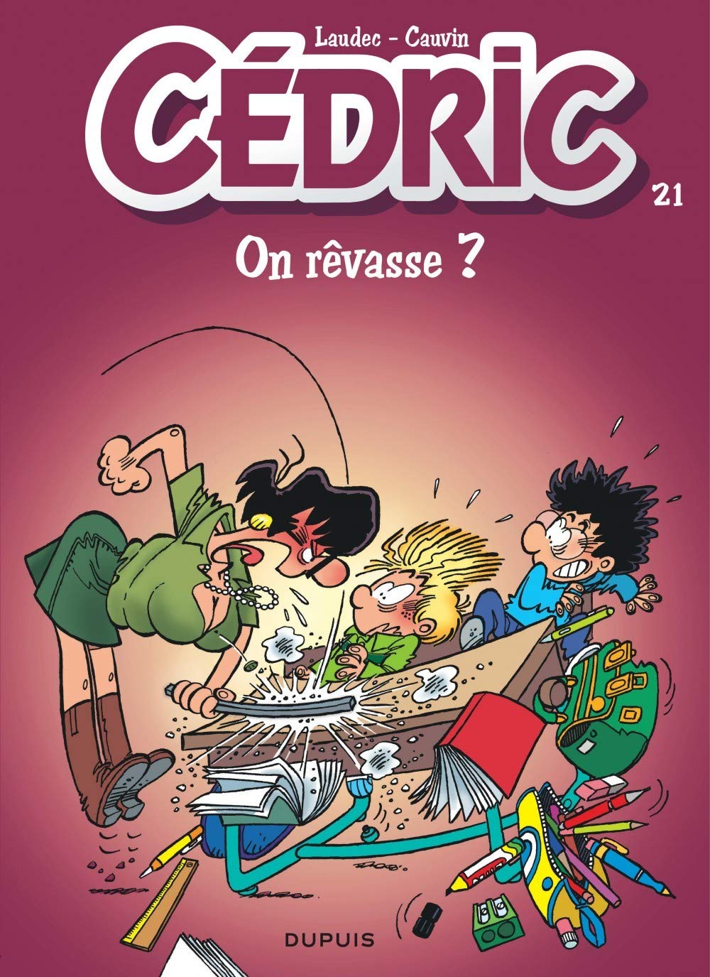 jaquette livre Cédric - tome 21 - On rêvasse ?