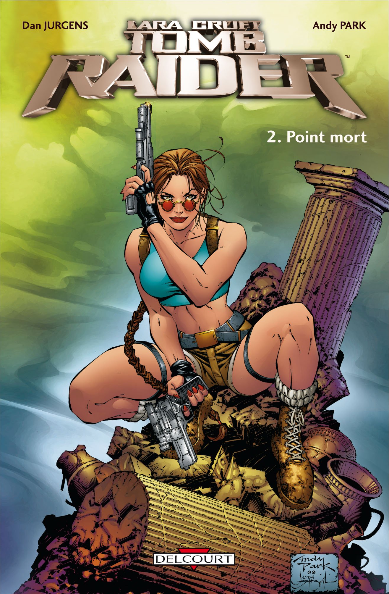 jaquette livre Tomb Raider, Tome 2 : Point mort