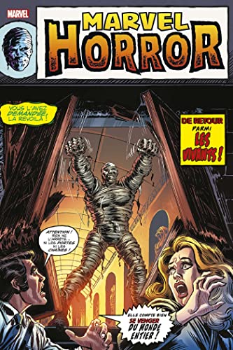 jaquette livre Marvel Horror