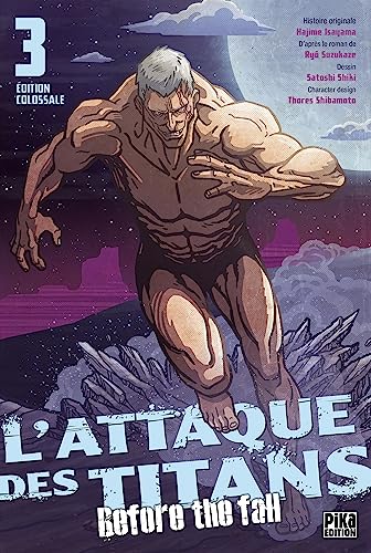 jaquette livre Attaque Des Titans (l') - Before the Fall - Edition colossale - Tome 3