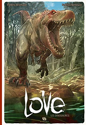 jaquette livre Love - Les Dinosaures