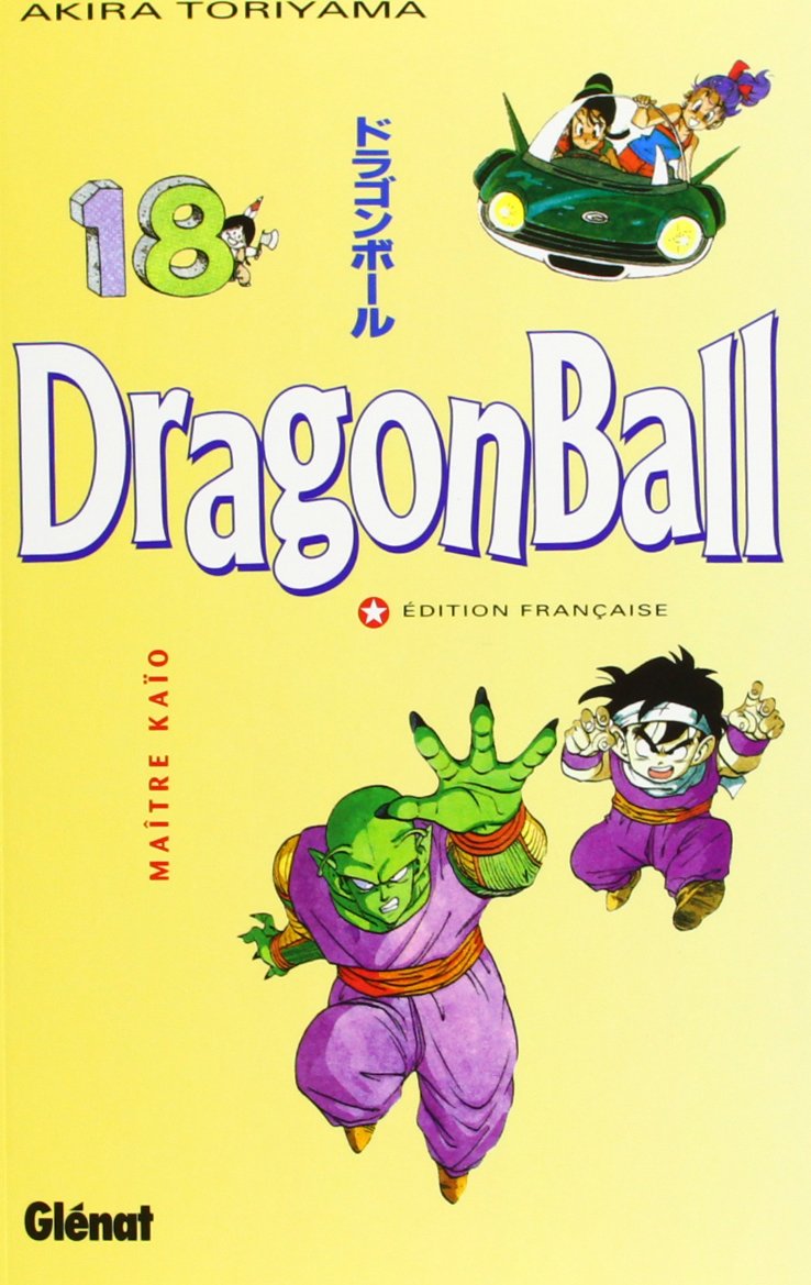 jaquette livre Dragon ball tome N° 18 - Maître Kaïo