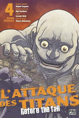 jaquette livre Attaque Des Titans (l') - Before the Fall - Edition colossale - Tome 4