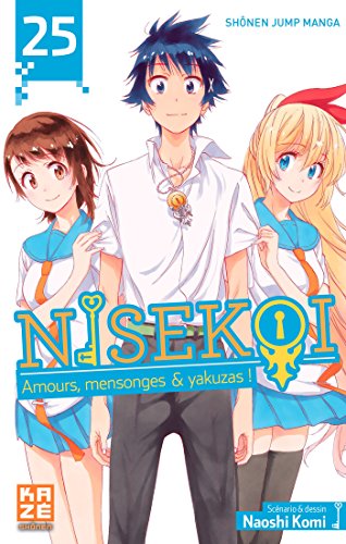 jaquette livre Nisekoi - Amours, mensonges et yakuzas! - Tome 25