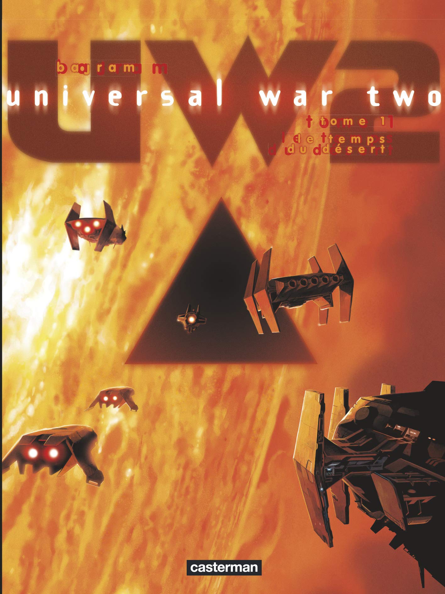jaquette livre UNIVERSAL War Two tome 1 : le temps du désert