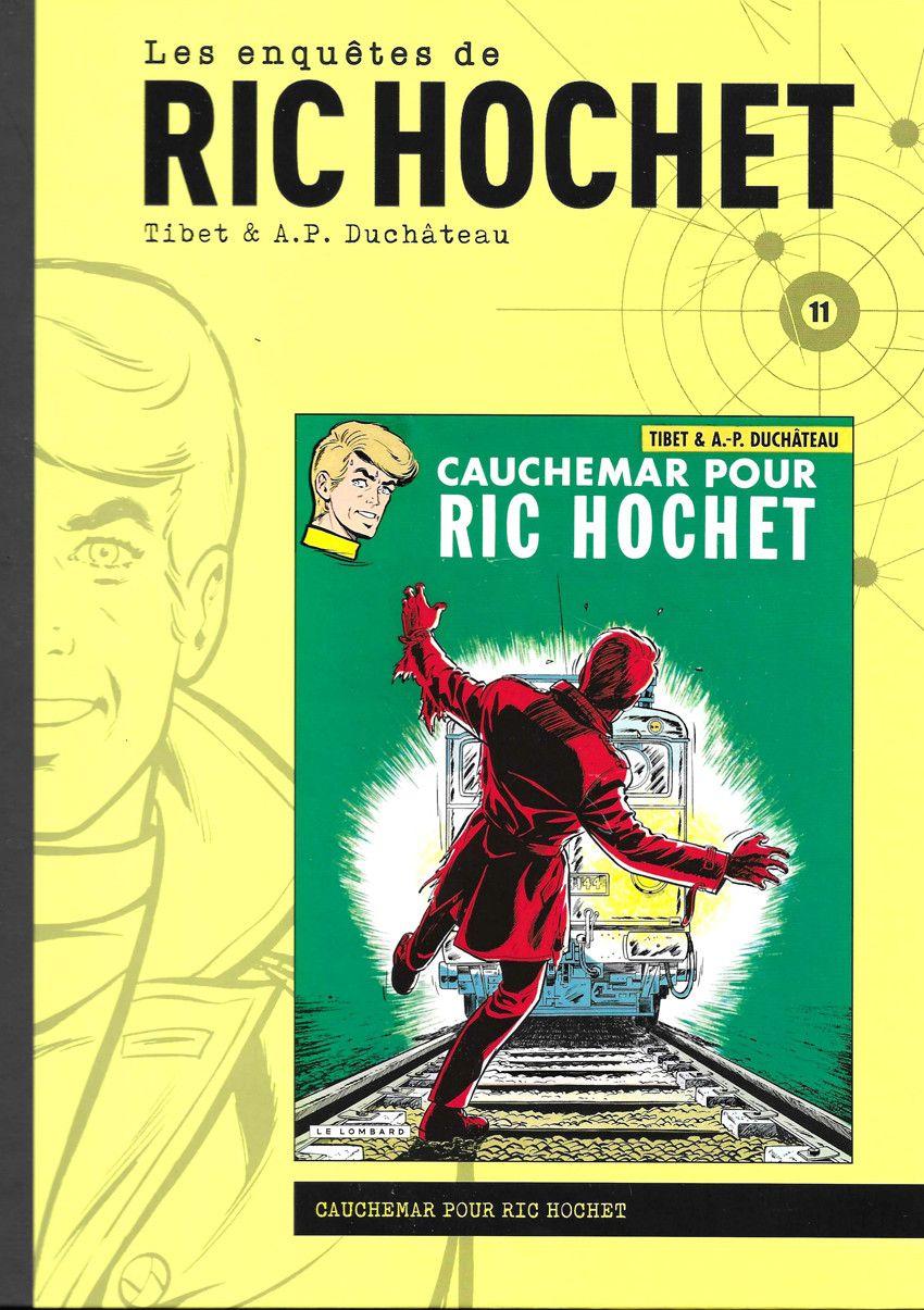 jaquette livre Les enquêtes de ric hochet tome 11 cauchemar pour ric hochet
