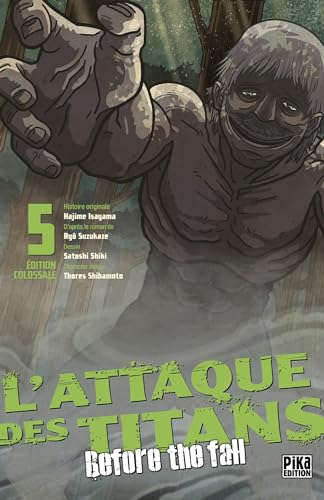 jaquette livre Attaque Des Titans (l') - Before the Fall - Edition colossale - Tome 5