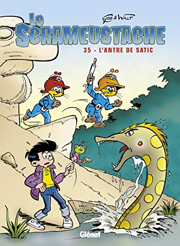 jaquette livre Le Scrameustache Tome 35 - L'antre De Satic