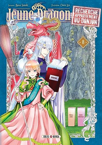 jaquette livre Jeune dragon recherche appartement ou donjon - Tome 8