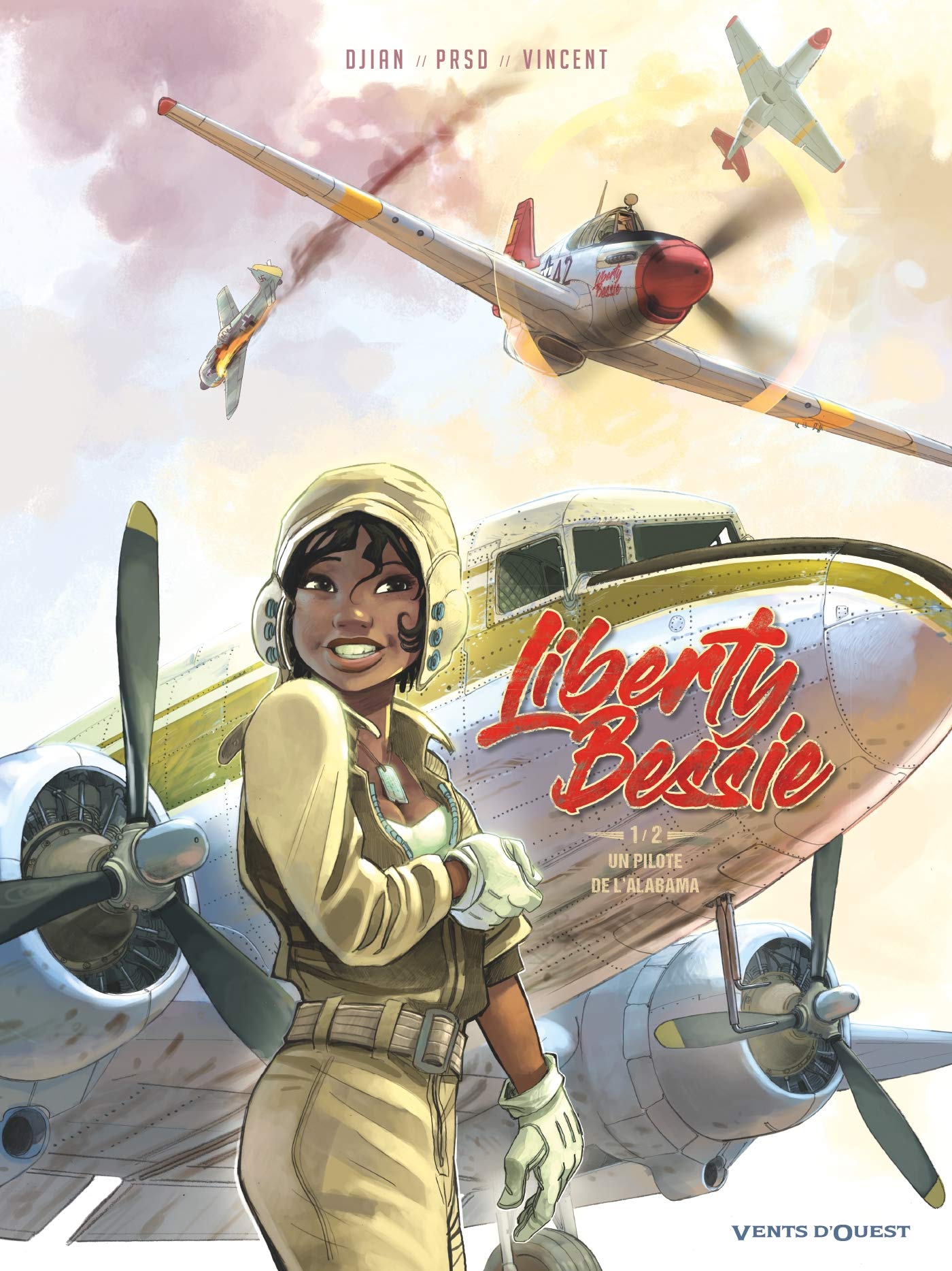 jaquette livre Liberty Bessie - Tome 01: Un pilote de l'Alabama