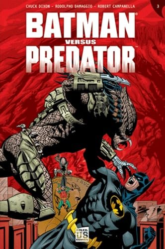 jaquette livre Batman Versus Predator Tome 3