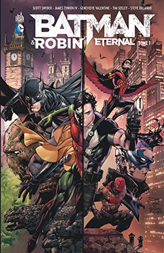 jaquette livre Batman & Robin Eternal Tome 1