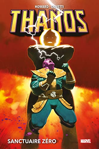 jaquette livre Thanos - Sanctuaire Zéro