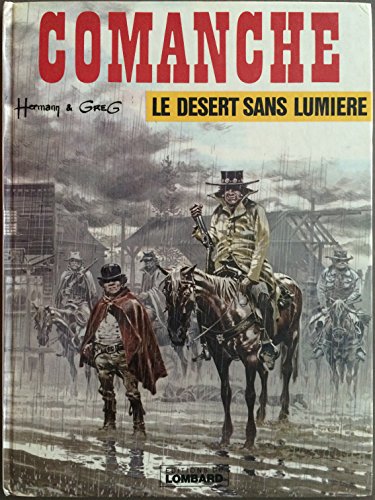 jaquette livre Le Désert Sans Lumière