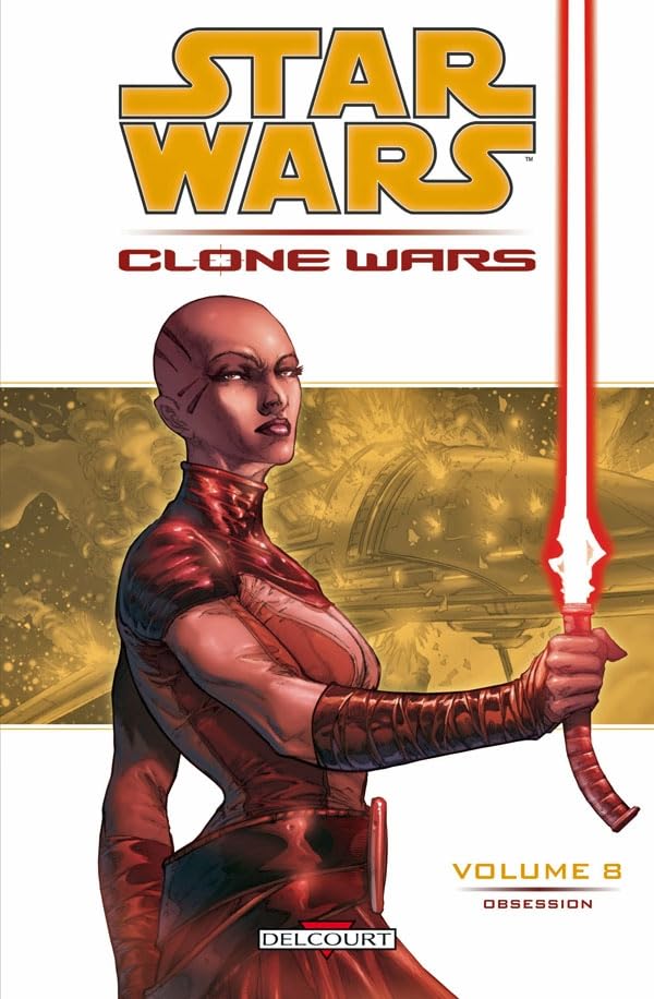 jaquette livre Star Wars The Clone Wars Tome 8 - Obsession
