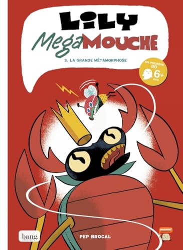 jaquette livre Lily Megamouche Tome 3 - La Grande Métamorphose