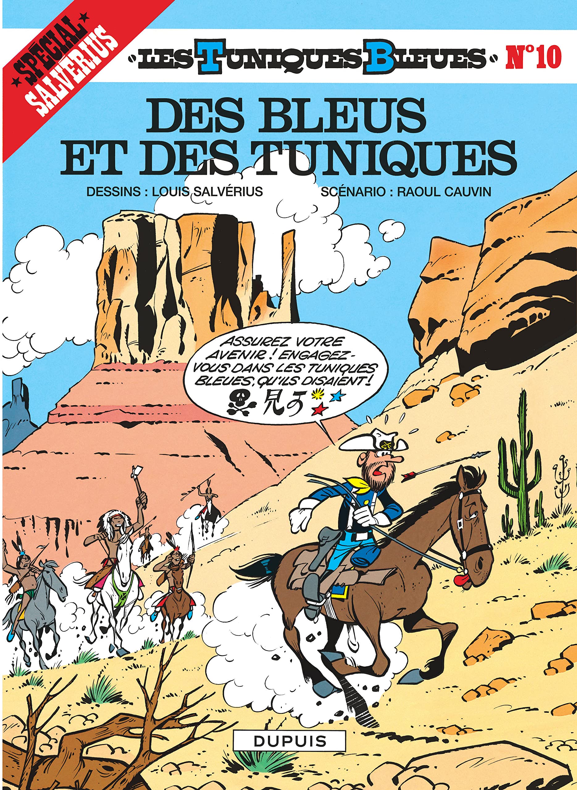 jaquette livre Les Tuniques bleues, tome 10 : Des Bleus et des Tuniques