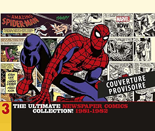 jaquette livre Amazing Spider-Man : Les Comic Strips Tome 3 - 1981-1982