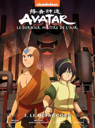 jaquette livre Avatar, Le Dernier Maître De L'air - Le Désaccord