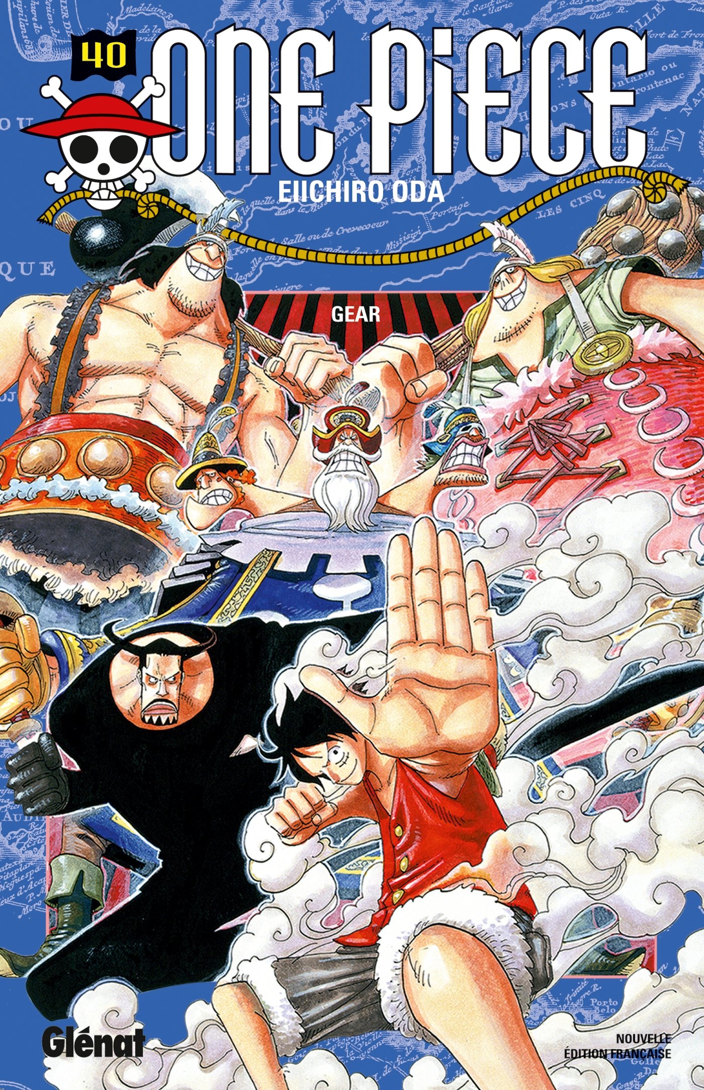 jaquette livre One Piece - Édition originale - Tome 40: Gear