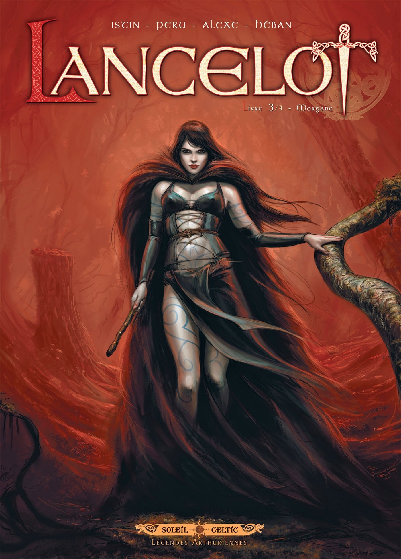 jaquette livre Lancelot, tome 3 : Morgane