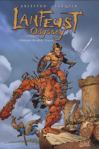 jaquette livre Lanfeust Odyssey Tome 1 - L'énigme Or-Azur