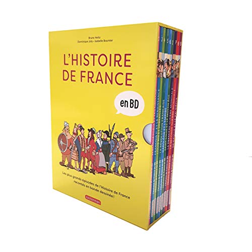 jaquette livre L'histoire De France En Bd Intégrale