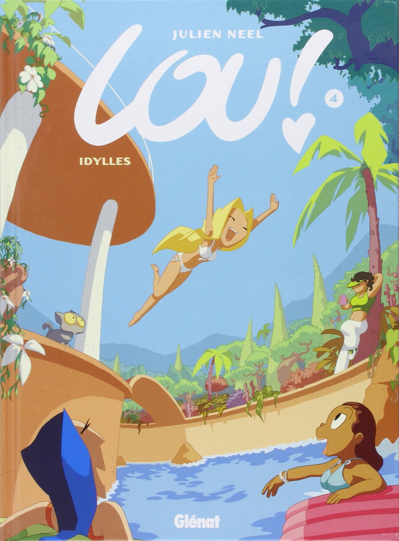 jaquette livre Lou !, tome 4 : Idylles