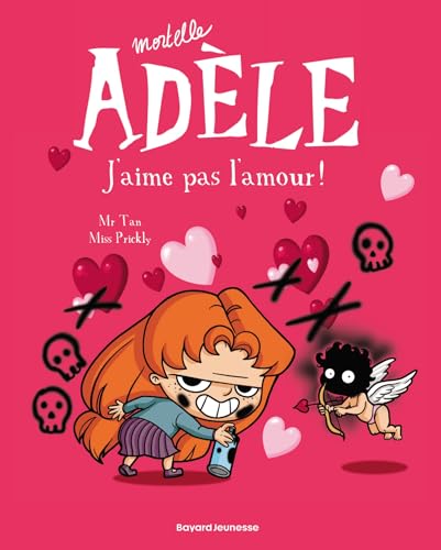jaquette livre Mortelle Adèle Tome 4 - J'aime Pas L'amour !