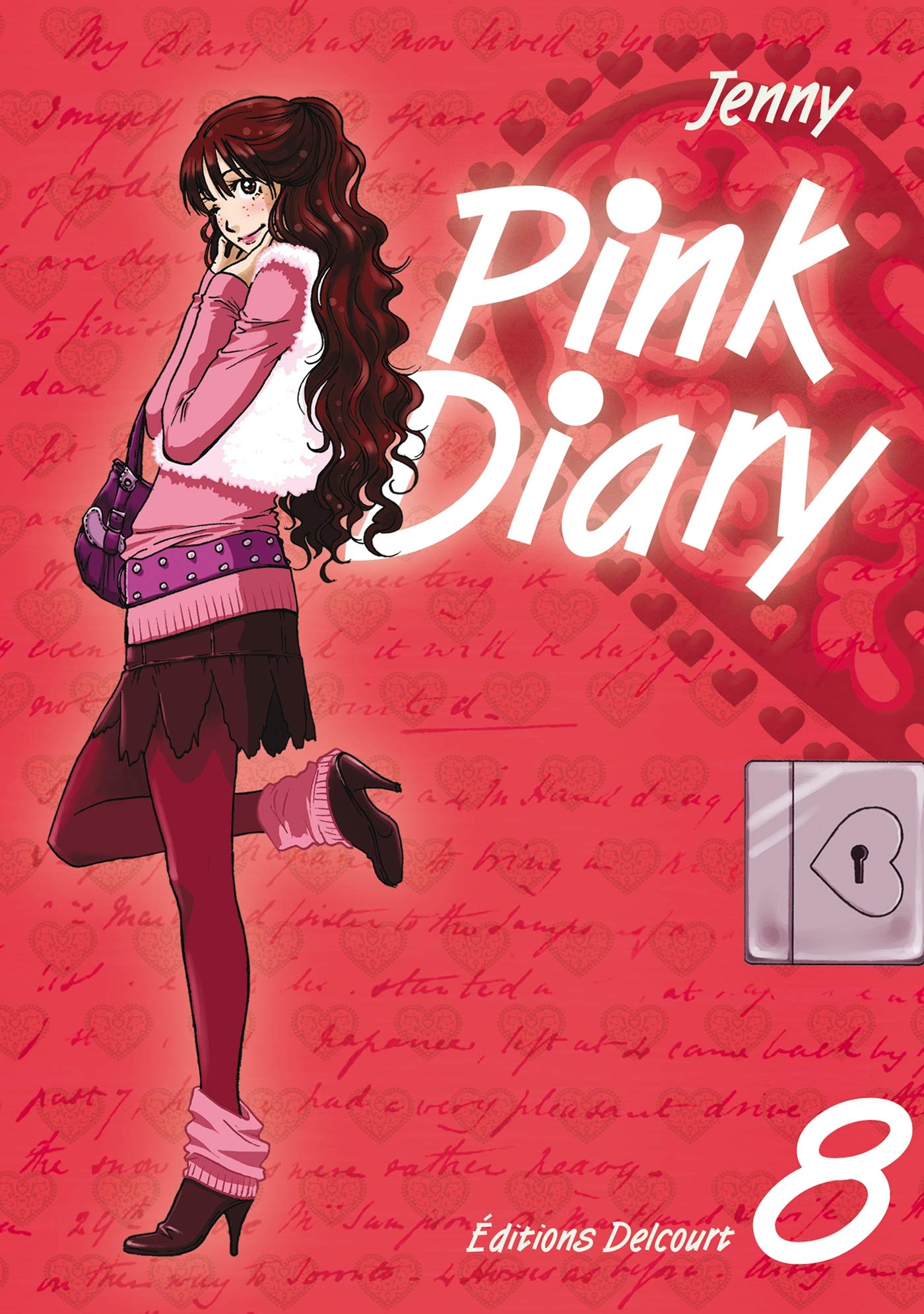 jaquette livre Pink diary Vol.8