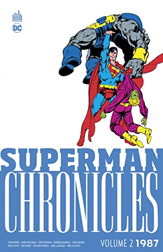 jaquette livre Superman Chronicles - 1987 - Tome 2
