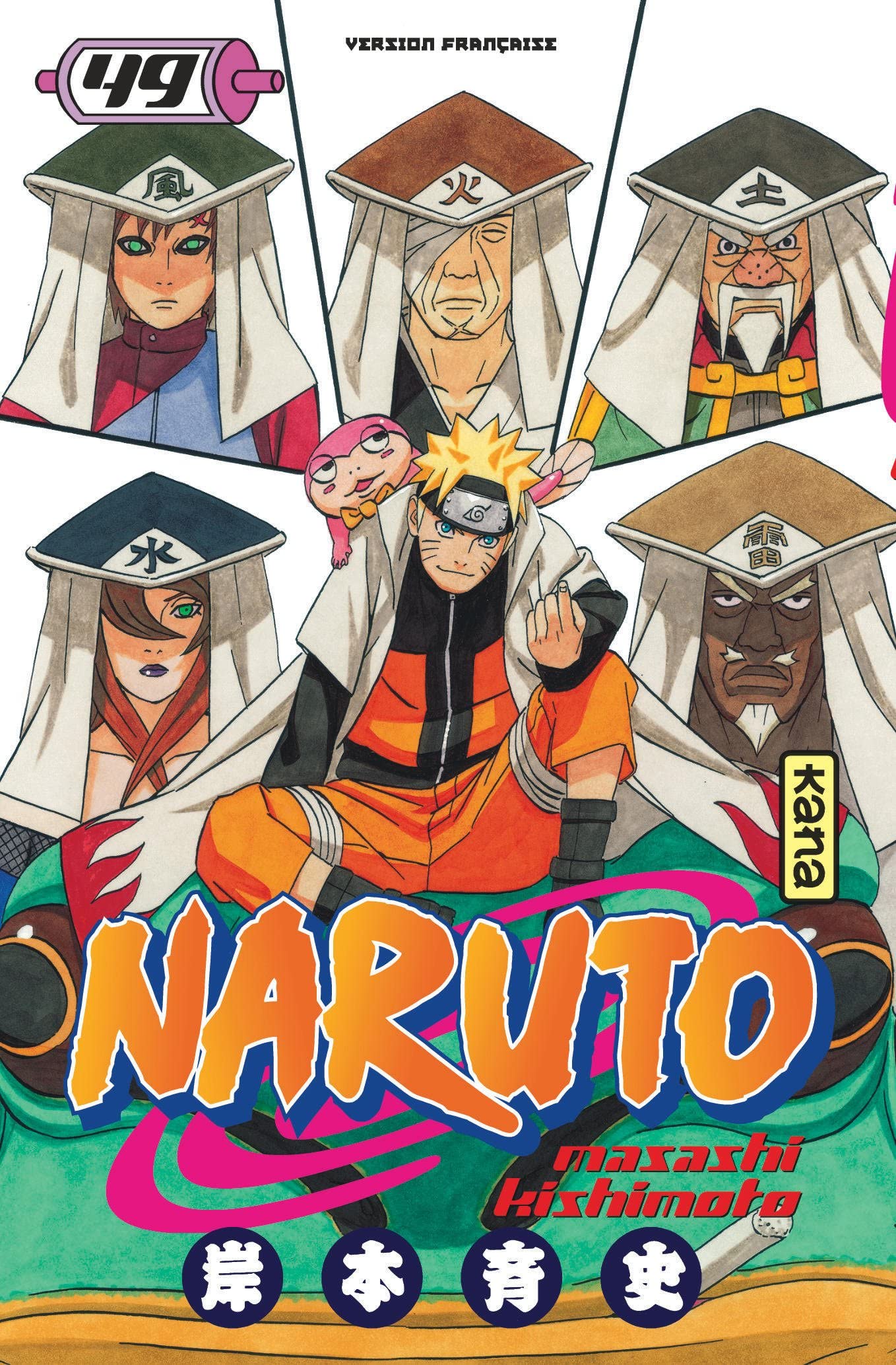 jaquette livre Naruto Vol.49