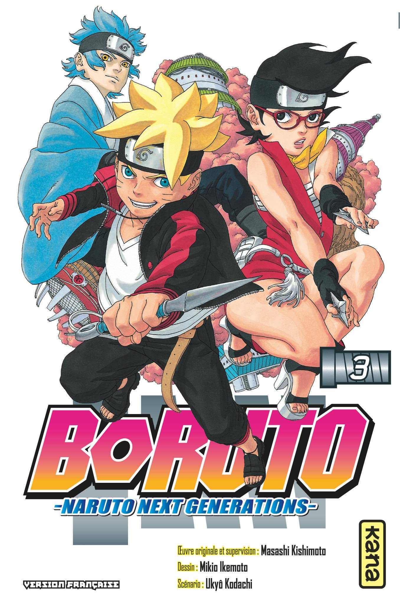 jaquette livre Boruto - Naruto next generations -, tome 3