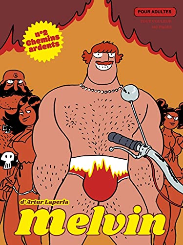 jaquette livre Melvin Tome 2 - Chemins Ardents