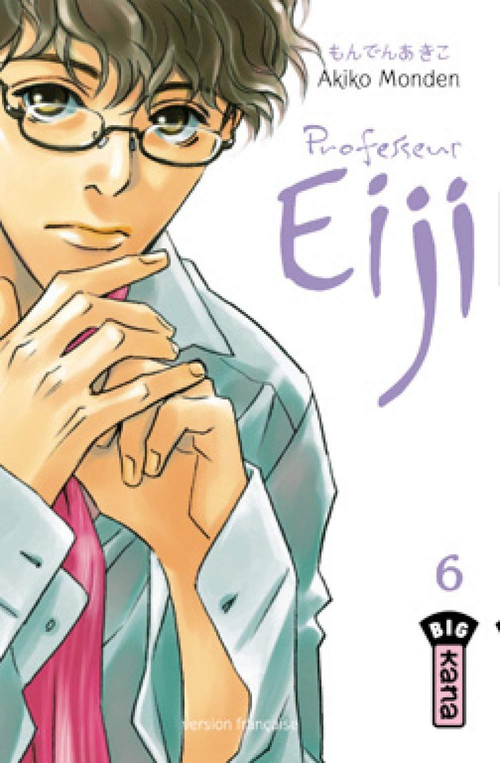 jaquette livre Professeur Eiji, tome 6