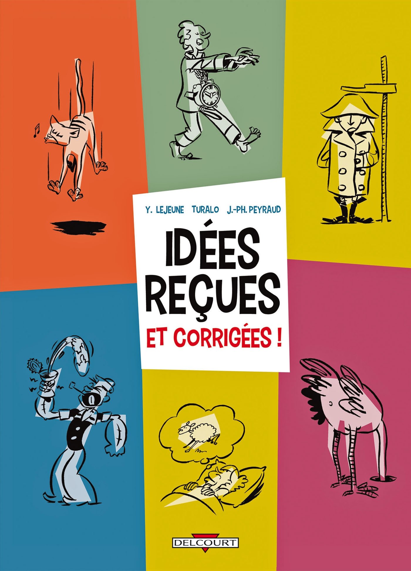 jaquette livre IDEES RECUES ET CORRIGEES !