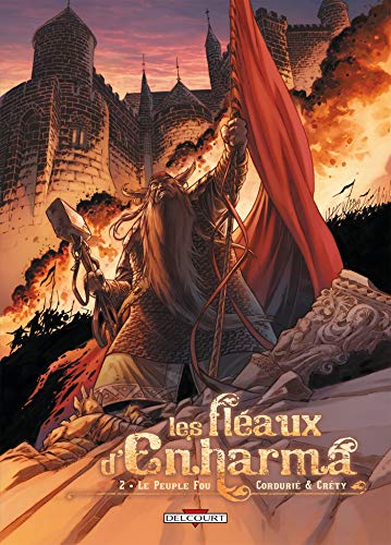 jaquette livre Les Fléaux D'enharma Tome 2 - Le Peuple Fou