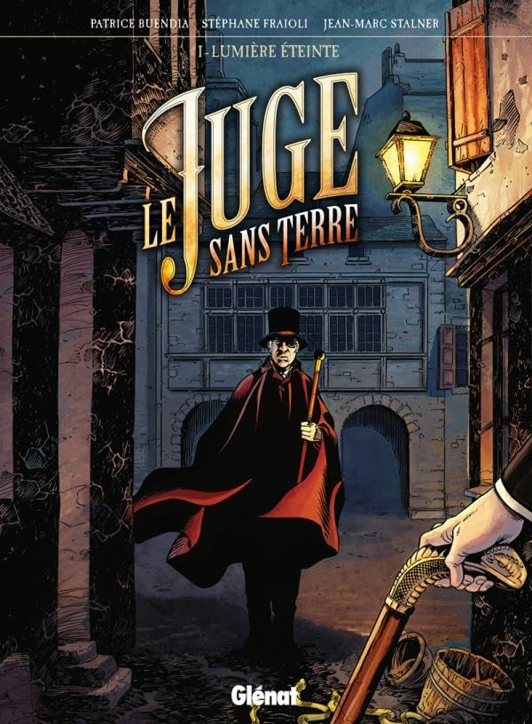 jaquette livre Le Juge Sans Terre Tome 1 - Lumière Éteinte