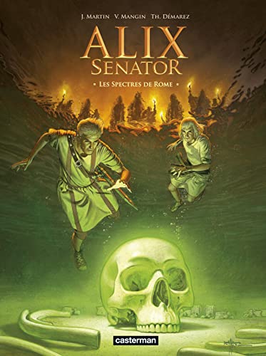 jaquette livre Alix Senator Tome 9 - Les Spectres De Rome